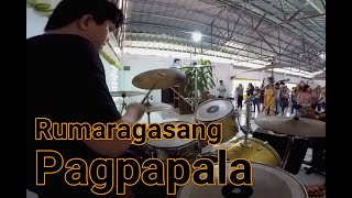 Rumaragasang Pagpapala  Drum cover actual Praise amp Worship cover [upl. by Jem]