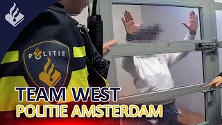 Politie  Amsterdam NieuwWest  Aanrijding op de A10  Winkeldiefstal  Aanhouding verzet [upl. by Min365]