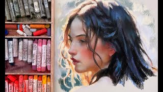 Small Portrait in Soft Pastels [upl. by Con491]