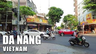 Da Nang Downtown Walk 4K Vietnam [upl. by Lorien]