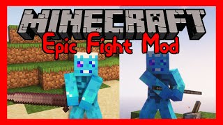 Is This The Best Minecraft Animation Mod Epic Fight Mod Showcase [upl. by Annahahs]