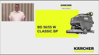 Lavasciuga pavimenti professionale Kärcher BD 5055 Video dimostrativo [upl. by Eide740]