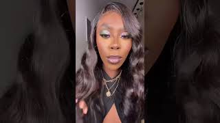 This straight lace front wig restyle by customer [upl. by Nnuahs247]