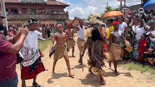 THE BIGGEST NEW YAM FESTIVAL IN NIGERIA  ETONO CENTRAL COMMUNITY [upl. by Aneda62]