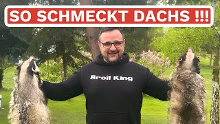 DACHS GRILLEN im XXL BBQ SMOKER  Klaus grillt [upl. by Grove]