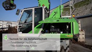 SENNEBOGEN 817 Produktvideo  der Umschlagbagger für die Recyclingindustrie [upl. by Nihi]