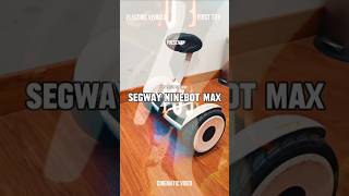 First Try Segway Ninebot MaxEVSegwayNinebotSegwayNinebotMaxElectricVehicle [upl. by Pierro]