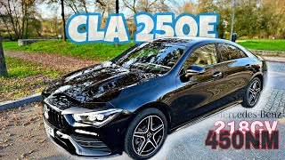 O MERCEDES CLA 250E É FENOMENAL 👌218cv 450NM🔥 [upl. by Asirram]