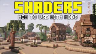 How To Use Shaders with Minecraft Mods [upl. by Laikeze]