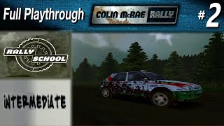 Colin Mcrae Rally PC  2  Rally School  Intermediate [upl. by Vaios]