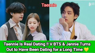 Tennie Taennie Is Real Dating  V BTS amp Jennie Turns Out to Have Been Dating for a Long Time 💛 [upl. by Llain]