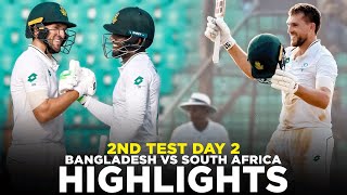 Full Highlights  Bangladesh vs South Africa  2nd Test Day 2  M3H1K [upl. by Svoboda]