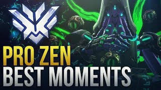 BEST PRO ZENYATTA MOMENTS  Overwatch Montage [upl. by Cordova]