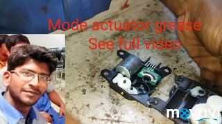 AC Mode actuator noise how repairby Technical service amp automobile engineering [upl. by Toback17]