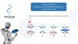 019  Exercícios sobre enantiômeros diastereoisômeros e compostos meso [upl. by Devonne376]