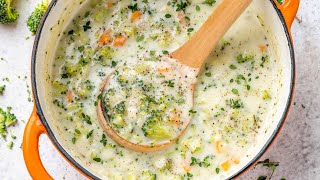 Creamy Broccoli Soup Recipe [upl. by Carleton143]