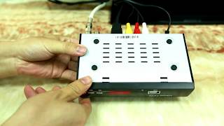 Video decoder DVBT2 TV settop box with Youtube WIFI [upl. by Christianson173]