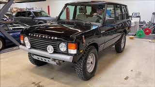 Bring a Trailer  1992 Land Rover Range Rover [upl. by Cohbath]