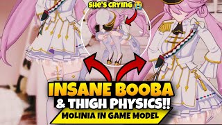 Molinia Idle is so Heartbreaking 😭 Insane Booba Physics 🥵 [upl. by Cadell]