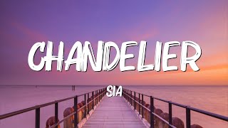 Chandelier  Sia Mix Lyrics Video [upl. by Anilef]