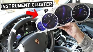 HOW TO REMOVE AND REPLACE INSTRUMENT CLUSTER GAUGES ON PORSCHE CAYENNE S TURBO [upl. by Ytisahc187]