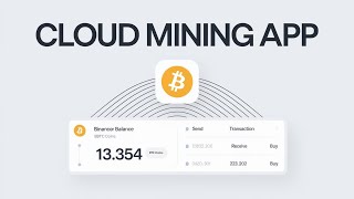 Cloud Mining App  New Bitcoin Mining Website With Binance Mining [upl. by Aynatan]