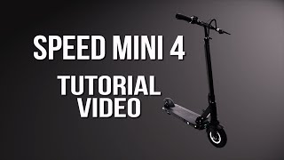 MOBOT SPEED MINI 4 Electric Scooter  Tutorial [upl. by Ahcsat]