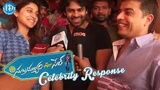 Subramanyam For Sale Movie Celebrity Response  Sai Dharam Tej  Regina Cassandra  Harish Shankar [upl. by Moishe390]