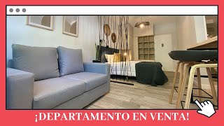 RESERVADO 1953 VENTA departamento 1 AMBIENTE al frente en Zona Centro Mar del Plata [upl. by Dlared]