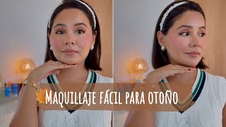 MAQUILLAJE FACILÍSIMO PARA OTOÑO  Easy Fall Makeup Tutorial makeup maccosmetics chanel [upl. by Aihsened]