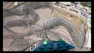 Iron Gwazi POV  Front Seat  4k 60fps  Busch Gardens Tampa [upl. by Burnaby]