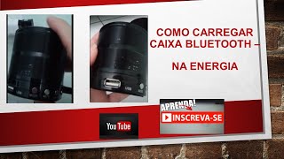 Caixa Bluetooth  Carregar na energia [upl. by Nnahgiel318]