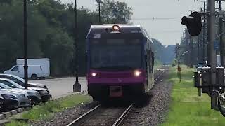 NJ Transit at BeverlyEdgewater Park [upl. by Ramor892]