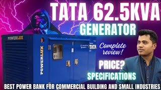 625 kva Silent Diesel Generator Specs amp Complete Review of Tata Power Generator [upl. by Elleved]