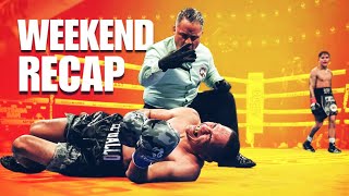 THE RELAY WEEKEND RECAP Mercado vs Ali Gallo Estrada vs Bam Rodriguez Lopez vs Claggett [upl. by Nylahs696]