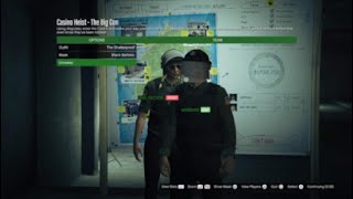 GTA Online  The Casino Heist  Big con amp Aggressive Approach [upl. by Analrahc971]