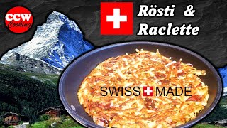 Delicious swiss potato rosti recipe 😍 💕 Rösti and raclette recipe [upl. by Nemaj]