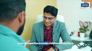 Meet Dr Naveen Raju Specialist Pediatrician at LLH Hospital Musaffah [upl. by Asertal]