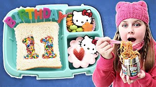 🎂 McKenzies Birthday Lunch WEEK  Bunches of Lunches [upl. by Ahseit]