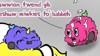 “Spoiled foal” “Special milkies” “Aquafluffys” comics BadRoomie dub gayroommate fluffy pony [upl. by Eignav918]