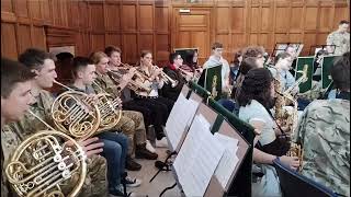 Workshop with The Band Of The Royal Yorkshire Regiment [upl. by Yldarb477]