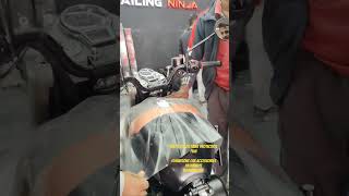 Matte Color Paint Protection Film on Royal Enfield  Jainsons Car Trendz  Pathankot Detailing Ninja [upl. by Kirt19]