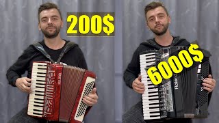 Can You Hear the Difference Between Cheap and Expensive Piano Accordions Part 2 [upl. by Trumaine89]