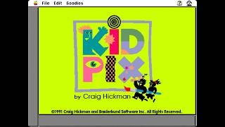 Kid Pix 2 All Sounds  Mac Sounds [upl. by Sheffie]