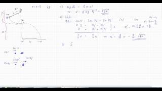 Energieerhaltung teilplastischer Stoß und schiefer Wurf [upl. by Nalorac]