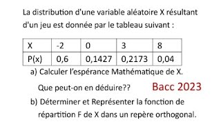 Probabilité Correction Bacc 2023💥💯 [upl. by Latsyrhc]