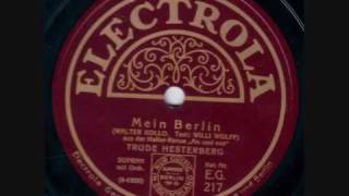 Trude Hesterberg  Mein Berlin 68Onestep a d Revue quotAn und ausquot [upl. by Moberg]