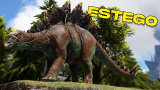 COMO TAMEAR ESTEGOSAURIO y TODAS SUS HABILIDADES PC PS y XBOX  ARK [upl. by Armalda67]