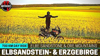 700 KM SPRING RIDE Elbe Sandstone Mountains amp Ore Mountains  KTM 1290 Super Adventure S [upl. by Labina]