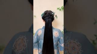 The new chinese hairstyle is suitable for Cheongsam and horse face skirt youtubeshorts shortsfeed [upl. by Mcfadden]